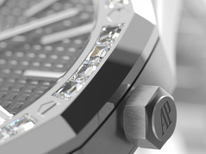 Audemars Piguet Royal Oak Flying Tourbillon White Gold Model 3D