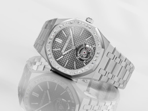Audemars Piguet Royal Oak Flying Tourbillon White Gold Model 3D