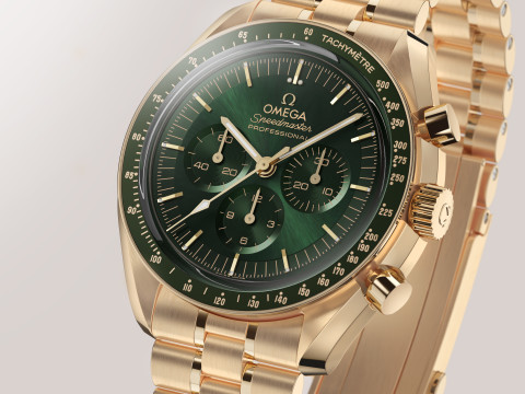 Omega Speedmaster Moonwatch Professional - Gold on Moonshine - 3D 모델