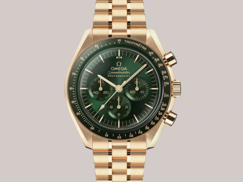 Omega Speedmaster Moonwatch Professional - Gold on Moonshine - 3D 모델