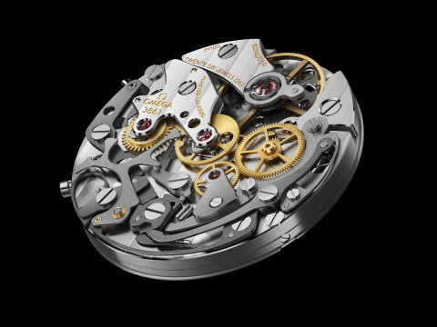 Omega Speedmaster Moonwatch Professional - Gold on Moonshine - 3D 모델