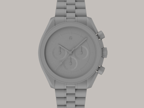 Omega Speedmaster Moonwatch Professional 3D 모델