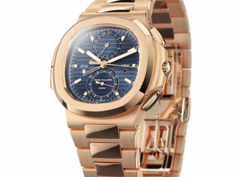 Patek Philippe - 5990 Nautilus 3D Model