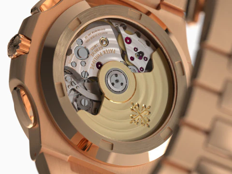 Patek Philippe - 5990 Nautilus 3D Model