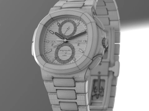 Patek Philippe - 5990 Nautilus 3D Model