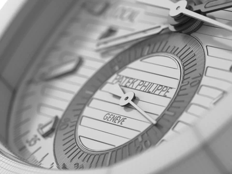 Patek Philippe - 5990 Nautilus 3D Model