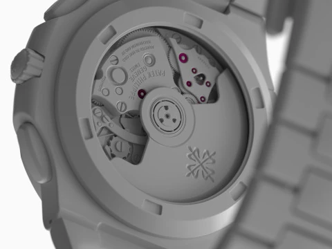 Patek Philippe - 5990 Nautilus 3D Model