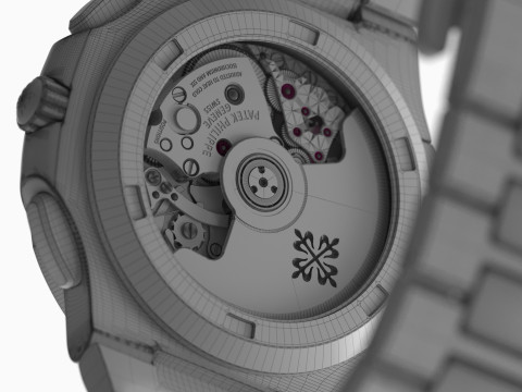 Patek Philippe - 5990 Nautilus Modèle 3D