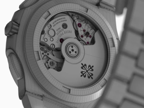 Patek Philippe - 5990 Nautilus 3D Model