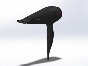 Hairdryer Philips 3D Model