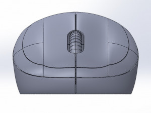 Bluetooth Mouse 3D Model