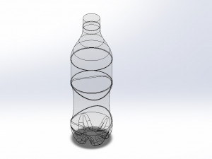 Coke Bottle 3D Model