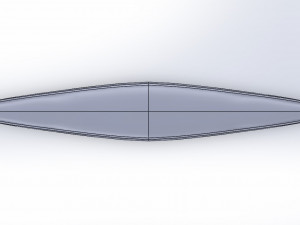 Wood Canoe Modello 3D