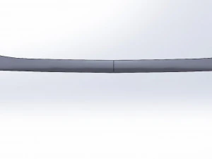 Wood Canoe 3D Model