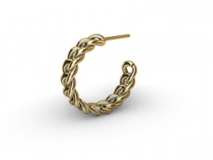 Cuban Link Rings 6mm wide 10 ring sizes Modelo de Impressão 3D
