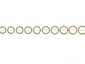 Cuban Link Rings 8mm wide 10 ring sizes 3D प्रिंट मॉडल