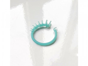 Diamond Hug Ring 5 sizes 3Dプリントモデル