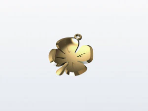 Clover Pendant 2 sizes 3D Print Model