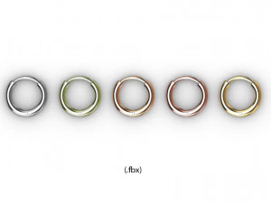 Huggie Hoop 12mm 3D Print Model