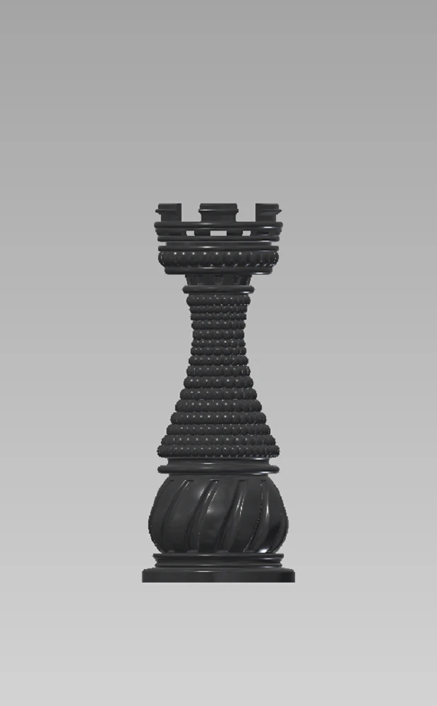 ROOK 3D Print Model .c4d .max .obj .3ds .fbx .stl .blend