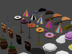 Ultimate Hats and Masks Pack V1 3D 모델