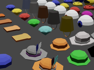 Ultimate Hats and Masks Pack V1 3D 모델