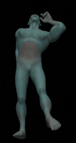 Green man 3D Model .c4d .max .obj .3ds .fbx .stl .blend 