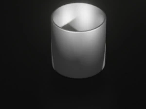 Stainless steel cups 3D Model