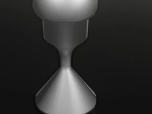 Stainless steel cups 3D Model