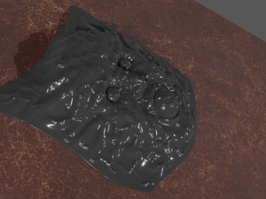Black spider 3D Model