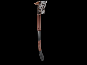 Rusty axe Modelo 3D