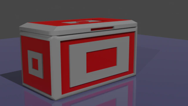 Buz kutusu 3D Model .c4d .max .obj .3ds .fbx .stl .blend 