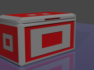 Ice box 3D 模型