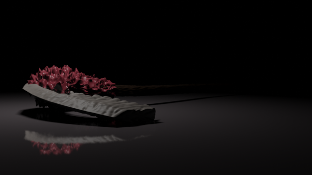 Bone Scythe 3D Model .c4d .max .obj .3ds .fbx .stl .blend 