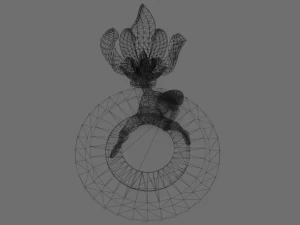 Powerrrrrrrrrrr Low poly 3D Model