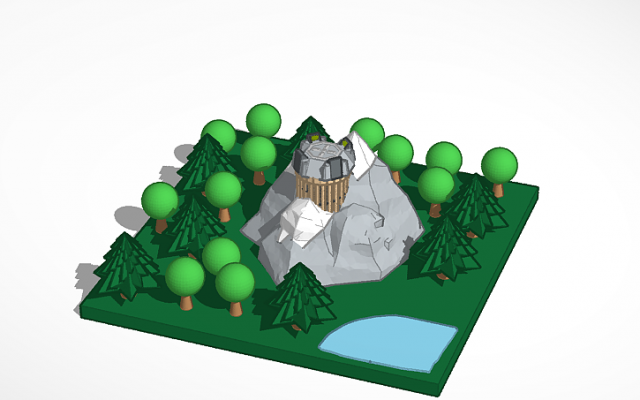 Secret Labaratory 3D Модель .c4d .max .obj .3ds .fbx .stl .blend 