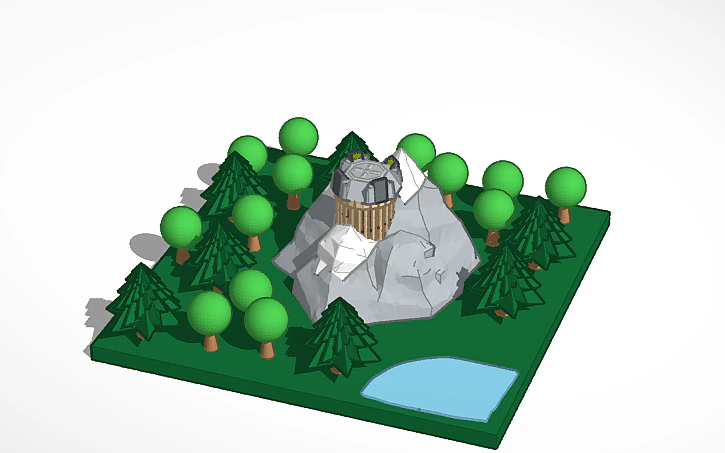 Secret Labaratory 3D Model .c4d .max .obj .3ds .fbx .stl .blend 