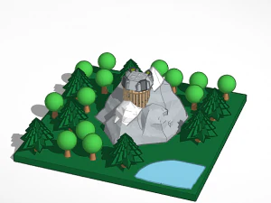 Laboratorio segreto Modello 3D