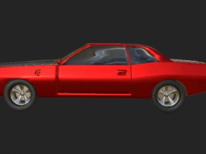 Dodge Challenger Hellcat 3D Model