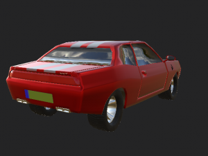 Dodge Challenger Hellcat Modèle 3D
