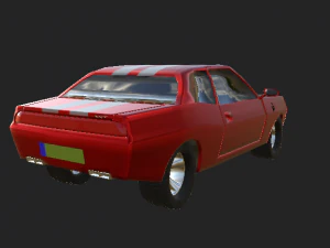 Dodge Challenger Hellcat 3D Model