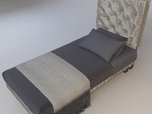 SingelBed 3D Model