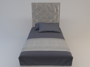 SingelBed Modelo 3D
