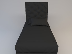 SingelBed Modelo 3D