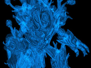 लघु रणनीति रोल गेम के लिए एल्व आर्मी 3D प्रिंट मॉडल