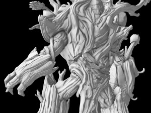 Elve Army for Miniature Strategy Rol Game 3D प्रिंट मॉडल