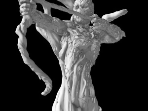 लघु रणनीति रोल गेम के लिए एल्व आर्मी 3D प्रिंट मॉडल