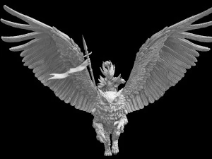 लघु रणनीति रोल गेम के लिए एल्व आर्मी 3D प्रिंट मॉडल