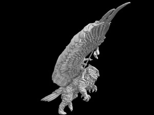 लघु रणनीति रोल गेम के लिए एल्व आर्मी 3D प्रिंट मॉडल