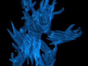 लघु रणनीति रोल गेम के लिए एल्व आर्मी 3D प्रिंट मॉडल